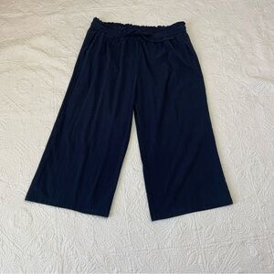 Linen Cotton Blend Women’s Size XXL Dark Blue pants